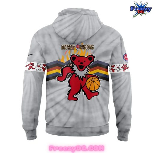 Detroit Pistons Grateful Dead Night 2024 Hoodie