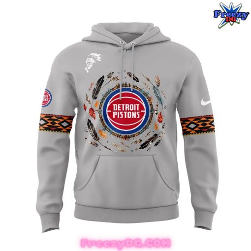 Detroit Pistons Native American Heritage Month 2024 Hoodie