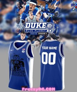 Duke Blue Devils Uniform Blue Basketball Jersey