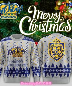 Edmonton Oil Kings Merry Christmas Sweatshirt