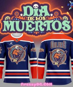 Edmonton Oilers Grateful Dead Night Hockey Jersey