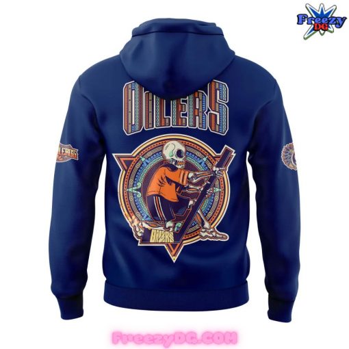 Edmonton Oilers Dia de los Muertos Hoodie