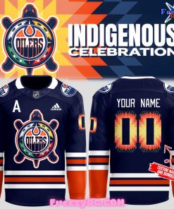 Edmonton Oilers Indigenous Celebration 2024 Hockey Jersey