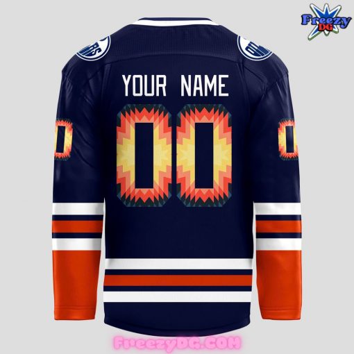 Edmonton Oilers Indigenous Celebration 2024 Hockey Jersey