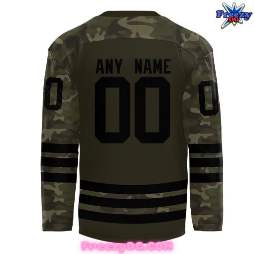 Edmonton Oilers Military Appreciation Night Special Hockey Jersey