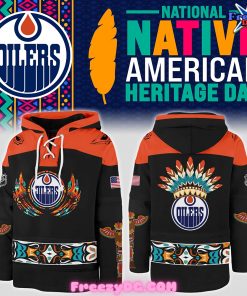 Edmonton Oilers Native American Heritage Special Hockey Jersey