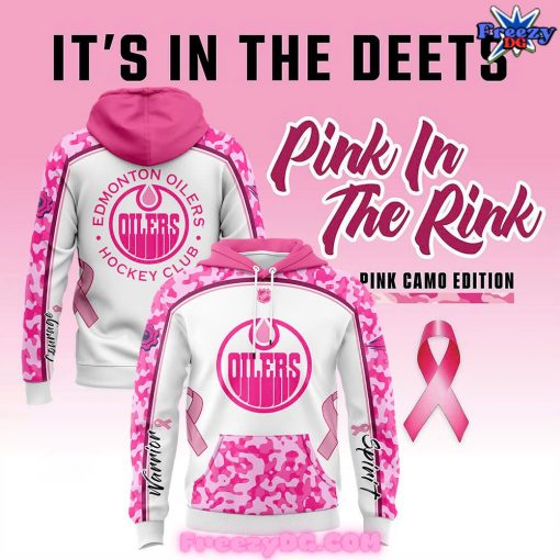 Edmonton Oilers Pink in the Rink Hoodie