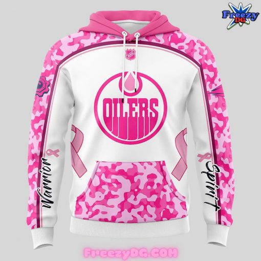 Edmonton Oilers Pink in the Rink Hoodie