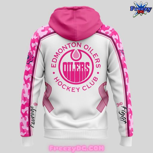 Edmonton Oilers Pink in the Rink Hoodie