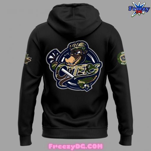 Erie Otters Military Appreciation 2024 Special Hoodie