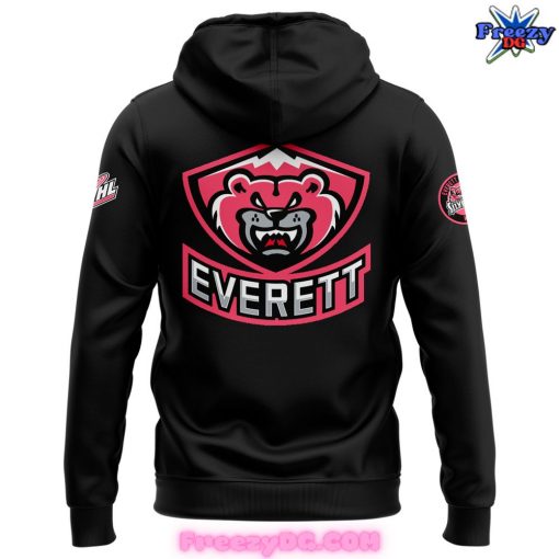 Everett Silvertips Breast Cancer Awareness Hoodie