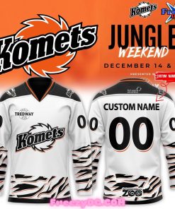 Fort Wayne Komets Jungle Weekend 2024 Hockey Jersey