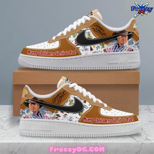 George Strait Merry Christmas Limited Edition Nike Air Force 1