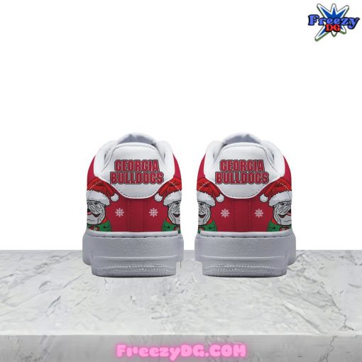 Georgia Bulldogs Merry Christmas Nike Air Force 1