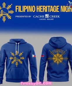 Golden State Warriors Filipino Heritage Night 2024 Hoodie