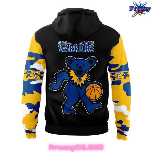 Golden State Warriors Grateful Dead Night 2024 Camo Hoodie