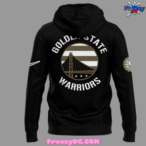 Golden State Warriors Hoops for Troops Black Hoodie