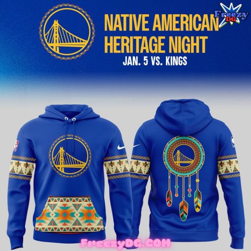 Golden State Warriors Native American Heritage Night 2024 Hoodie