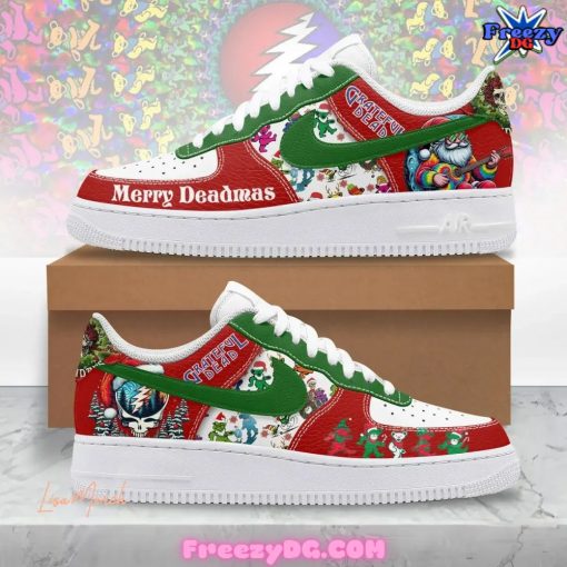 Grateful Dead Merry Deadmas Limited Edition Nike Air Force 1