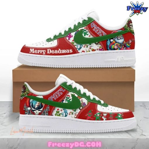 Grateful Dead Merry Deadmas Limited Edition Nike Air Force 1