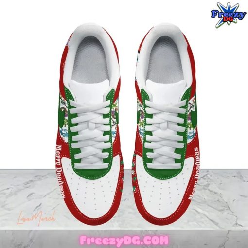 Grateful Dead Merry Deadmas Limited Edition Nike Air Force 1