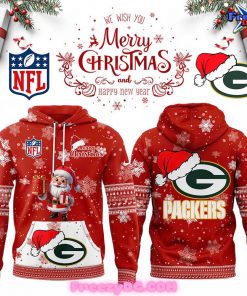 Green Bay Packers Merry Christmas 2024 Hoodie