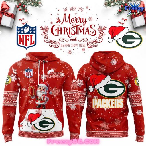 Green Bay Packers Merry Christmas 2024 Hoodie