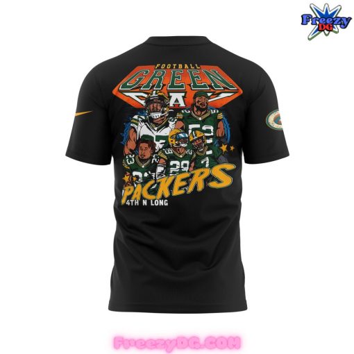 Green Bay Packers x 4th N Long PackOffense Special T-Shirt