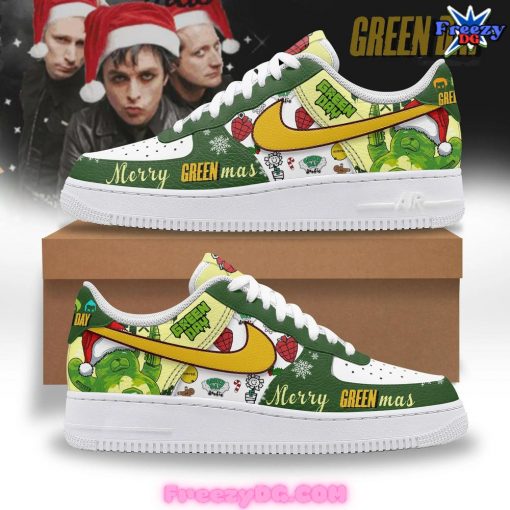 Green Day Merry Christmas Limited Edition Nike Air Force 1