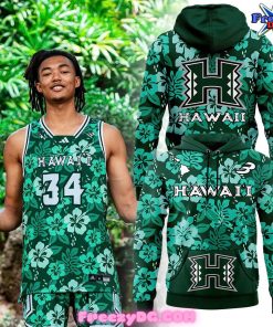 Hawaii Rainbow Warriors Basketball Special Hoodie