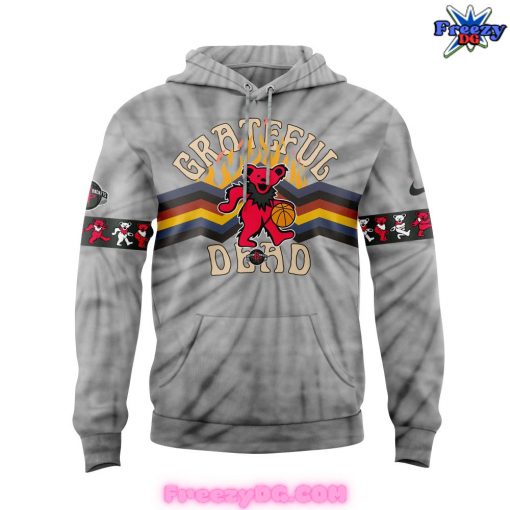 Houston Rockets Grateful Dead Night 2024 Grey Hoodie