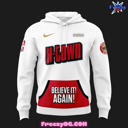 Houston Rockets H-Town Special White Hoodie