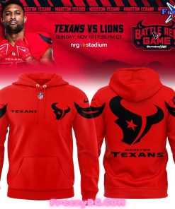 Houston Texans Battle Red Game 2024 Hoodie