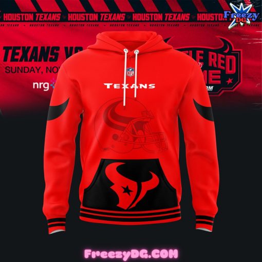 Houston Texans Battle Red Game 2024 Hoodie