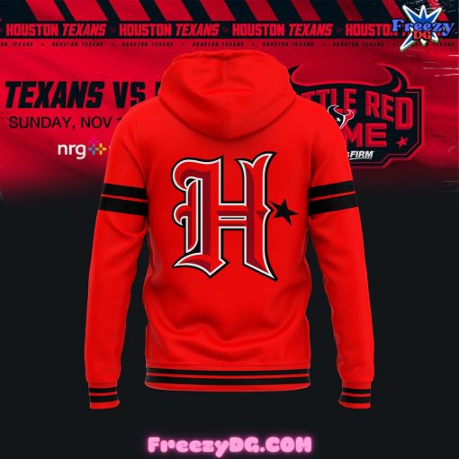 Houston Texans Battle Red Game 2024 Hoodie