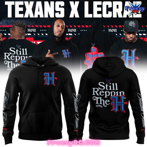 Houston Texans x Lecrae Merch 2024 Special Black Hoodie