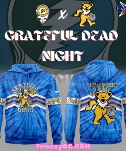 Indiana Pacers Grateful Dead Night 2024 Hoodie