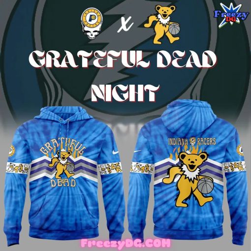 Indiana Pacers Grateful Dead Night 2024 Hoodie