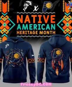 Indiana Pacers Native American Heritage Month 2024 Hoodie