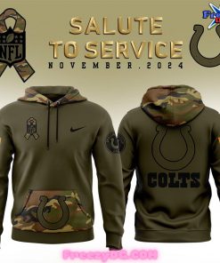 Indianapolis Colts Salute to Service Special Camo Hoodie