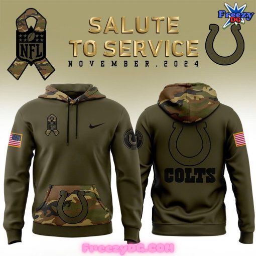 Indianapolis Colts Salute to Service Special Camo Hoodie