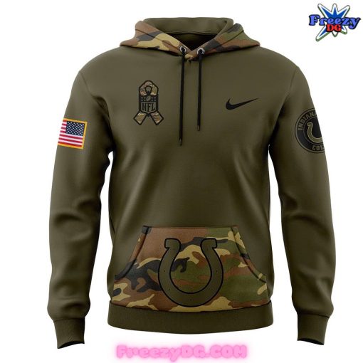 Indianapolis Colts Salute to Service Special Camo Hoodie