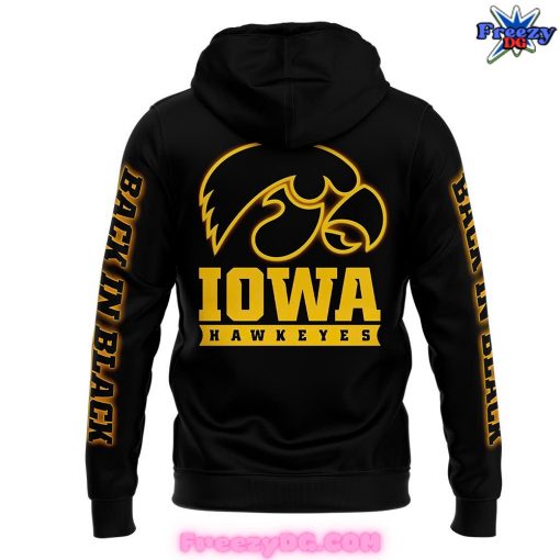 Iowa Hawkeyes Back in Black 2024 Hoodie