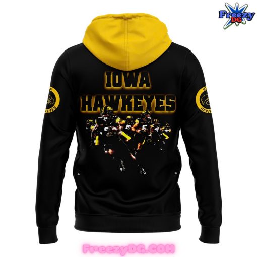 Iowa Hawkeye Football Black In Black 2024 Hoodie