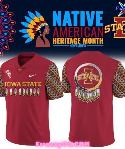 Iowa State Cyclones Native American Heritage Month Football Jersey