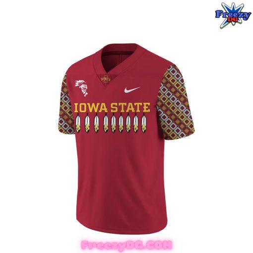 Iowa State Cyclones Native American Heritage Month Football Jersey