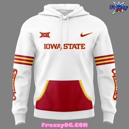 Iowa State Football Special White Hoodie