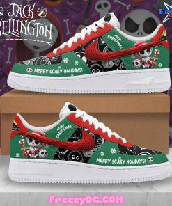 Jack Skellington Merry Scary Holidays Limited Nike Air Force 1