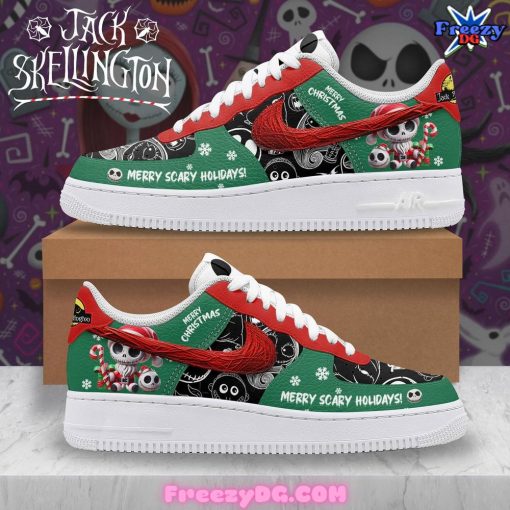 Jack Skellington Merry Scary Holidays Limited Nike Air Force 1