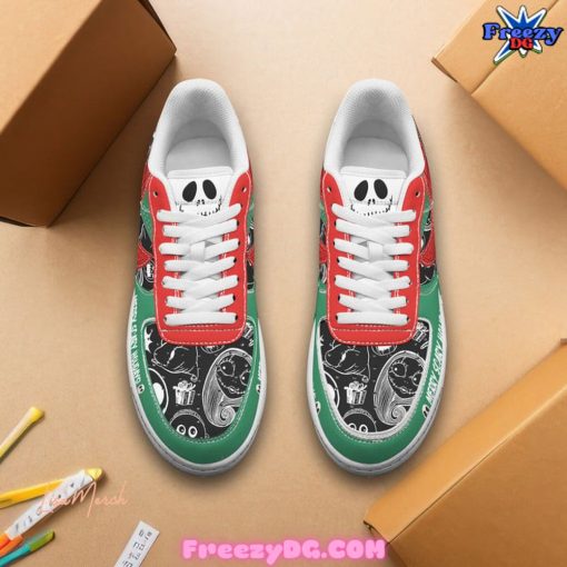 Jack Skellington Merry Scary Holidays Limited Nike Air Force 1